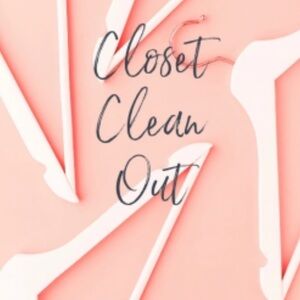 Closet clean out! $5 & Up starts! 😊